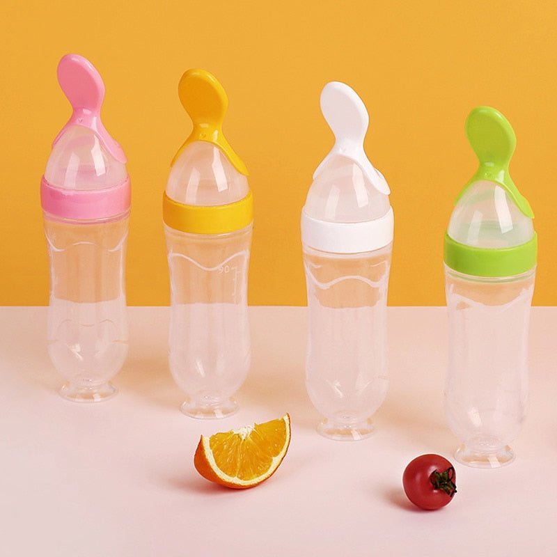 Biberon avec cuillère pour nouveau-né | EasyBottle™ - Familybaby.shop