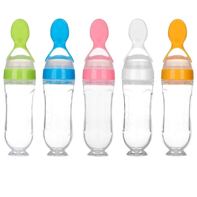 Biberon avec cuillère pour nouveau-né | EasyBottle™ - Familybaby.shop