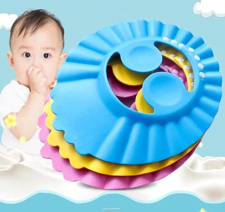 Visière chapeau pour douche bébé I ShampooCap™ - Familybaby.shop